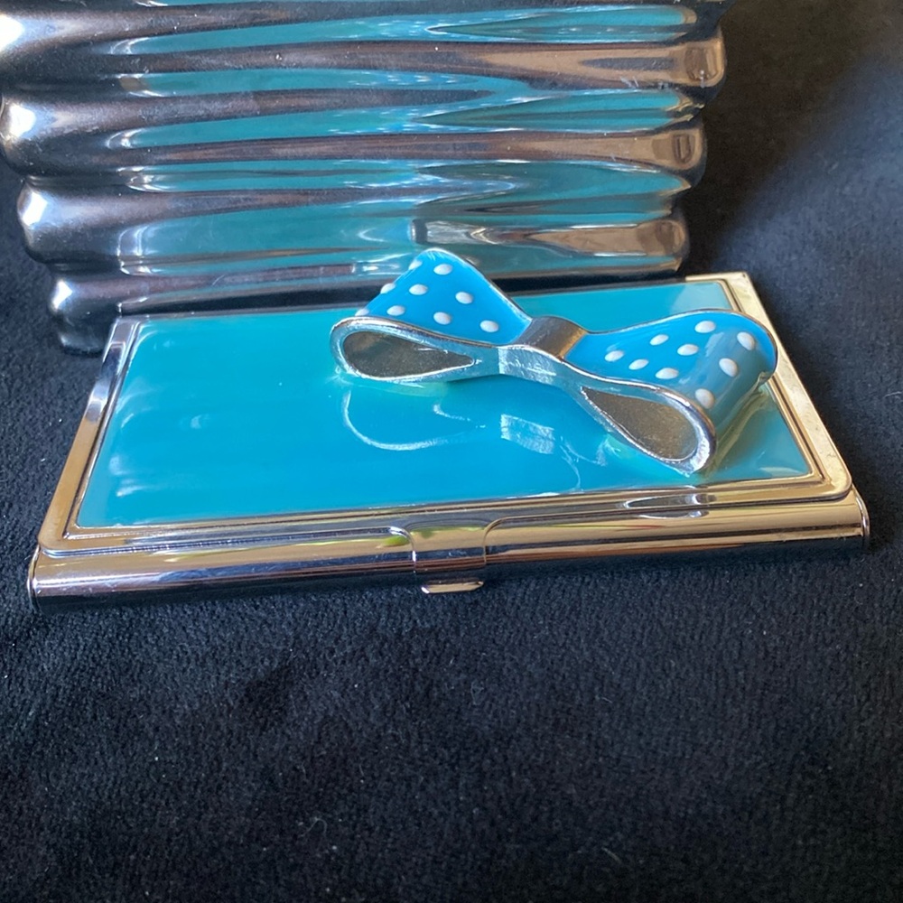 Designer Original Vintage Card Holder With Mirror